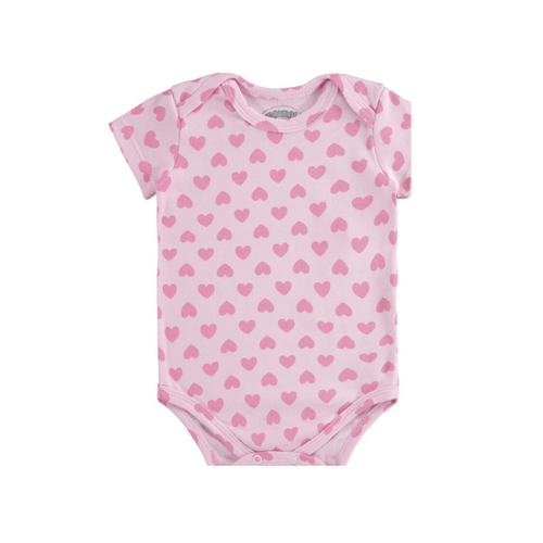 Body Estampado Coração